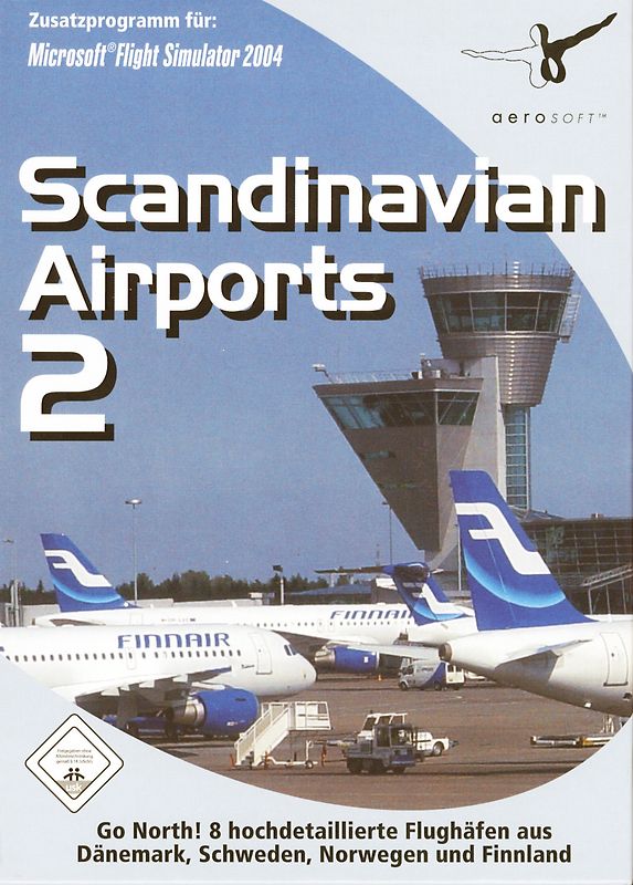 Microsoft Flight Simulator 2004: Scandinavian Airports 2 [AddOn] PC Spiele