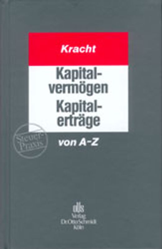 Kapitalvermögen und Kapitalerträge von A - Z