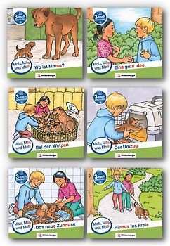 Paket – Mats, Mila und Molli – Heft 1–6, Schwierigkeitsstufe B