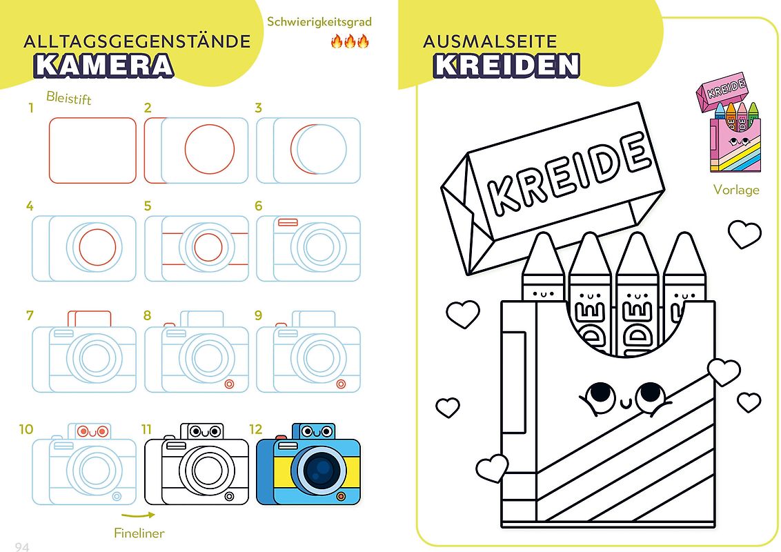 Die Kawaii-Zeichenschule – Super süß zeichnen