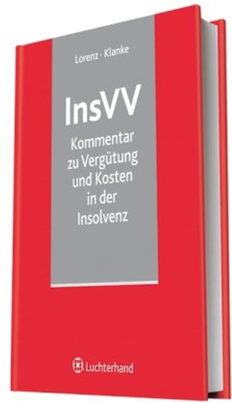 InsVV - Vergütung und Kosten in der Insolvenz
