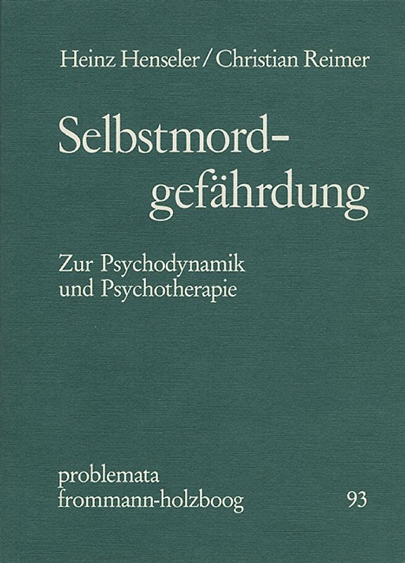 Selbstmordgefährdung