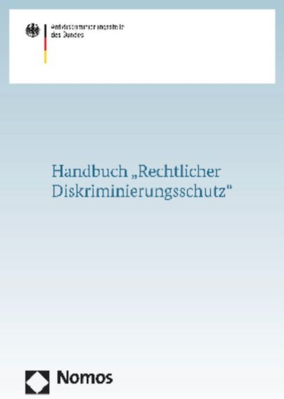 Handbuch "Rechtlicher Diskriminierungsschutz"