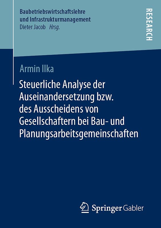 Steuerliche Analyse der Auseinandersetzung bzw. des Ausscheidens von Gesellschaftern bei Bau- und Planungsarbeitsgemeinschaften
