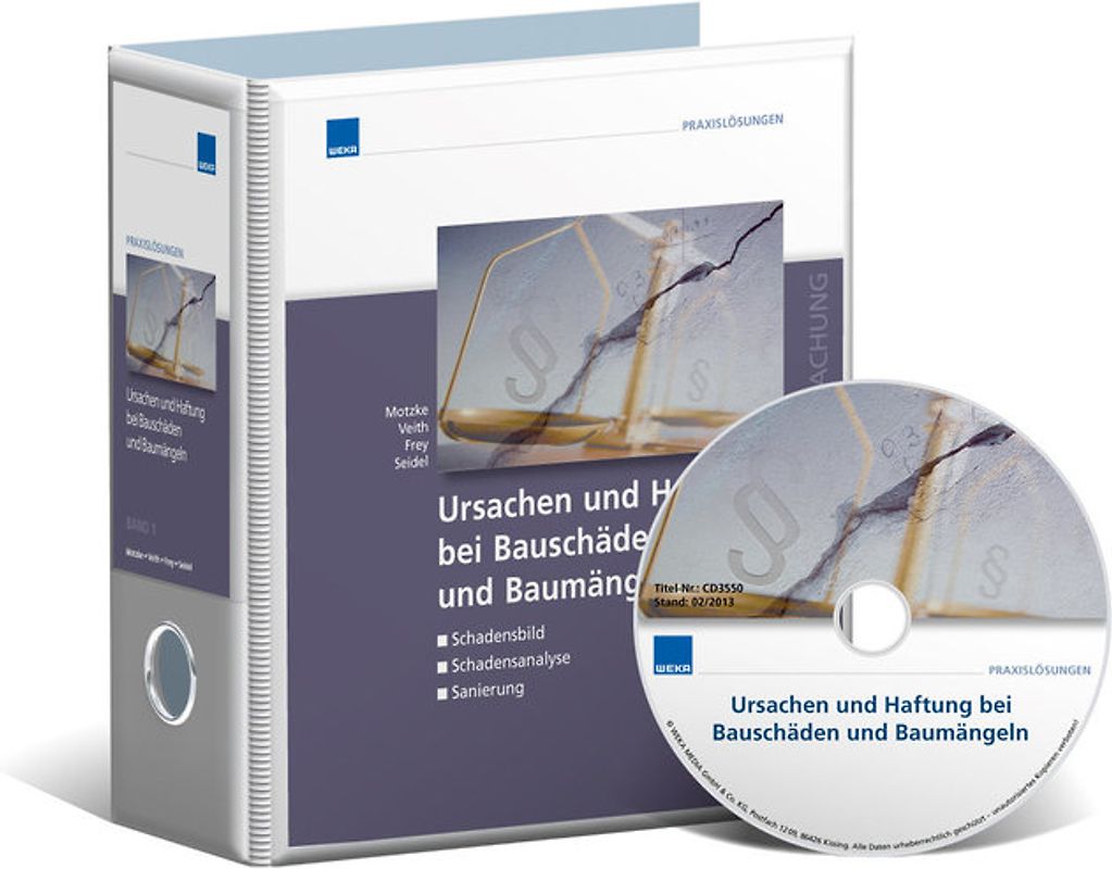 Ursachen und Haftung bei Bauschäden u.  Baumängeln, 2 Bände