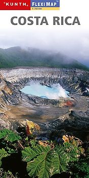 KUNTH FlexiMap Magnum Costa Rica 1:750000