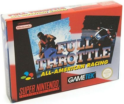 Full Throttle: All-American Racing Super Nintendo