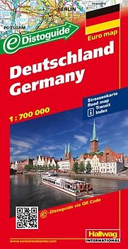 Deutschland Strassenkarte 1:700 000