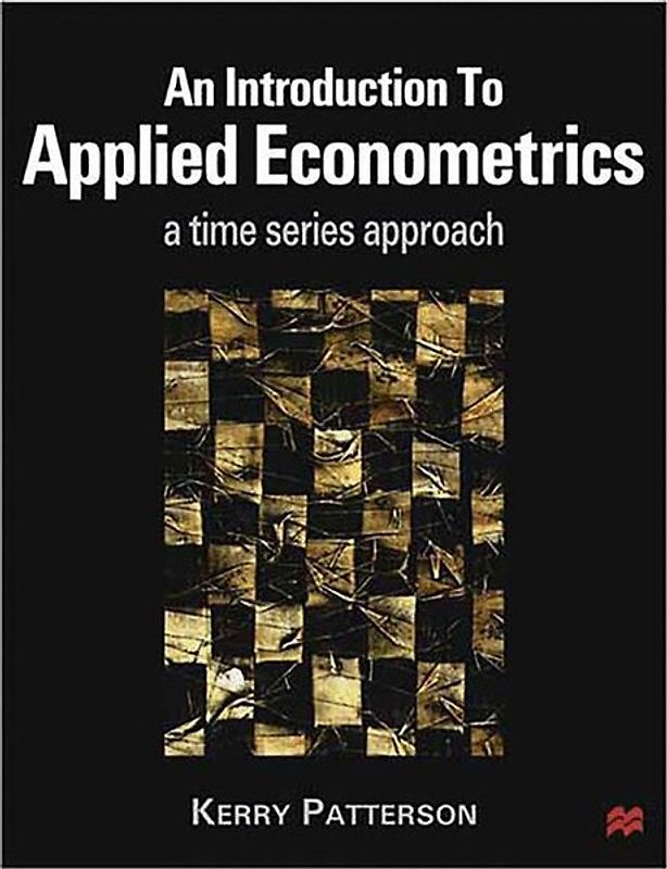 An Introduction to Applied Econometrics