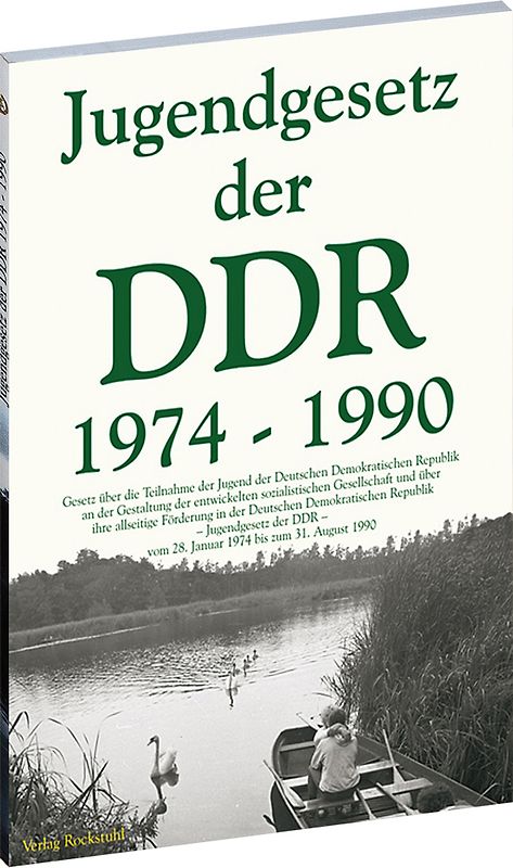 Das Jugendgesetz der DDR 1974-1990