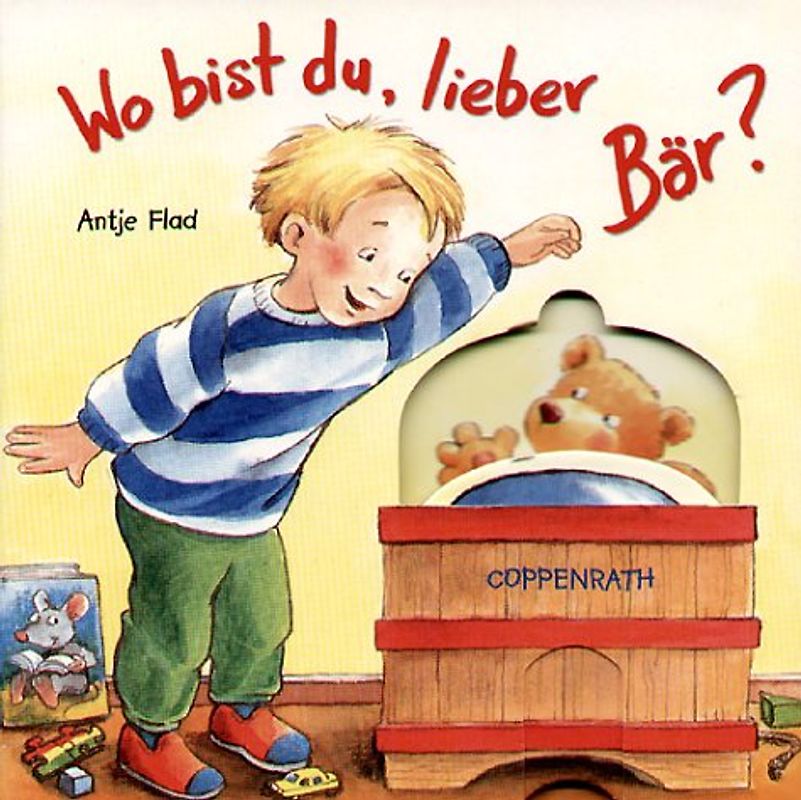 Wo bist du, lieber Bär?. Pappbücher mit Schiebern