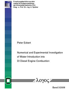 Numerical and Experimental Investigation of Water Introduction into DI Diesel Engine Combustion