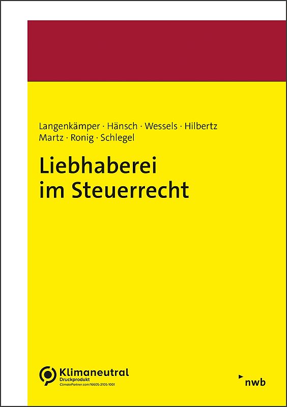 Liebhaberei im Steuerrecht