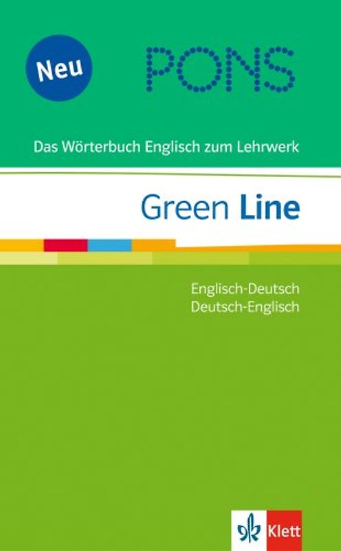 Green Line / PONS Green Line Wörterbuch. Englisch-Deutsch /Deutsch-Englisch