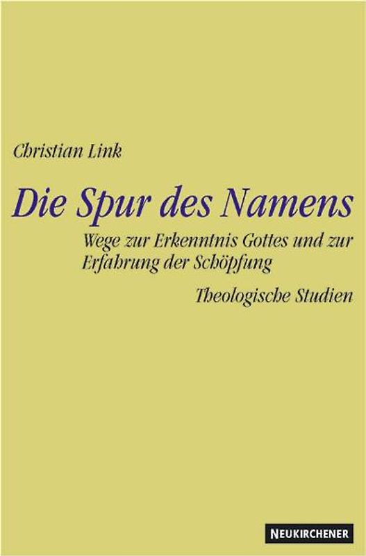 Die Spur des Namens