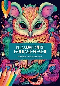 Bezaubernde Fantasiewesen: Ein Niedliches Malbuch für Erwachsene
