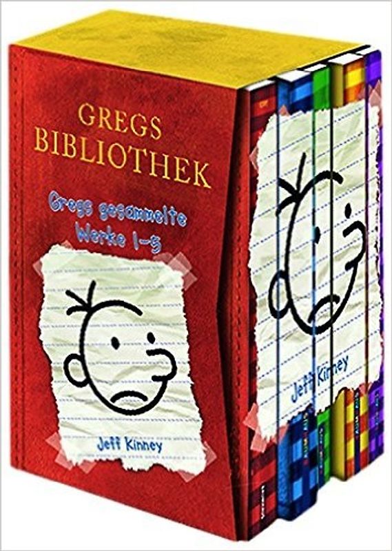 Gregs Bibliothek - Gregs gesammelte Werke 1 - 5. Band 1 bis 5