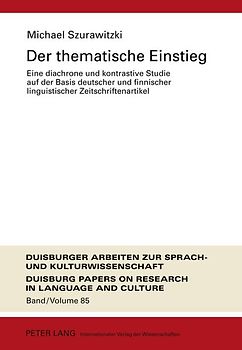 Der thematische Einstieg