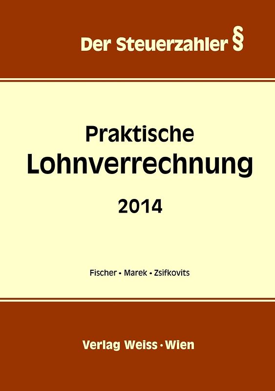 Praktische Lohnverrechnung 2014