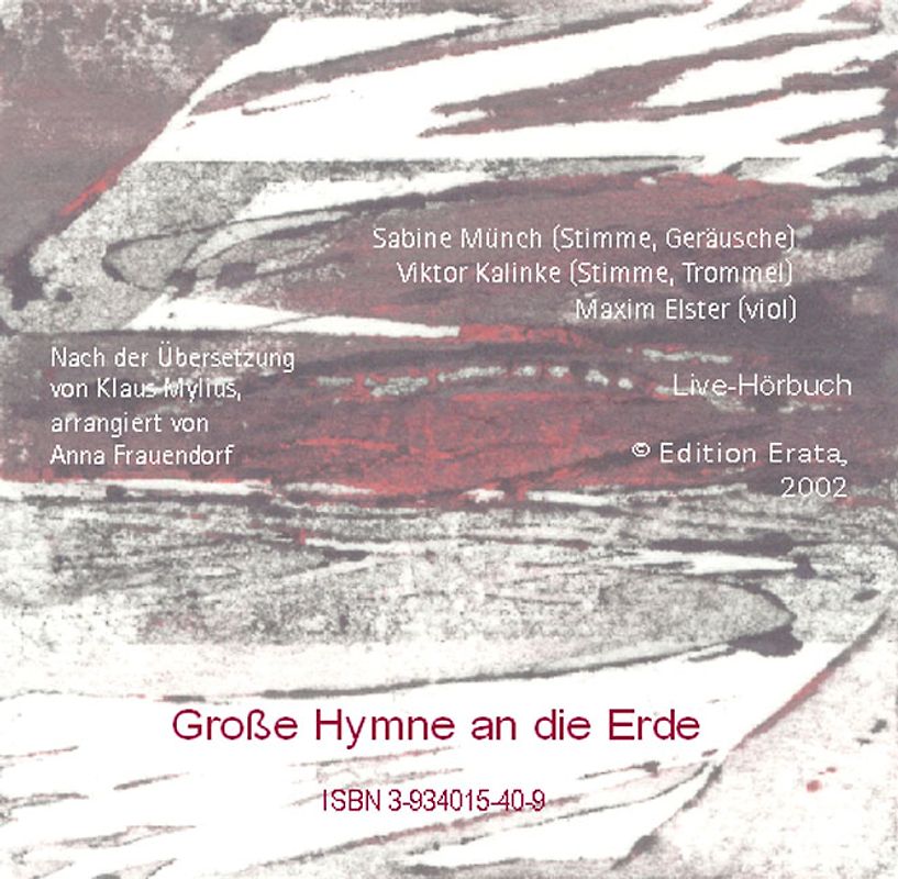 Grosse Hymne an die Erde