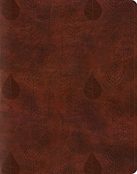 Single Column Journaling Bible-ESV-Leaves Design (Esv Bibles)