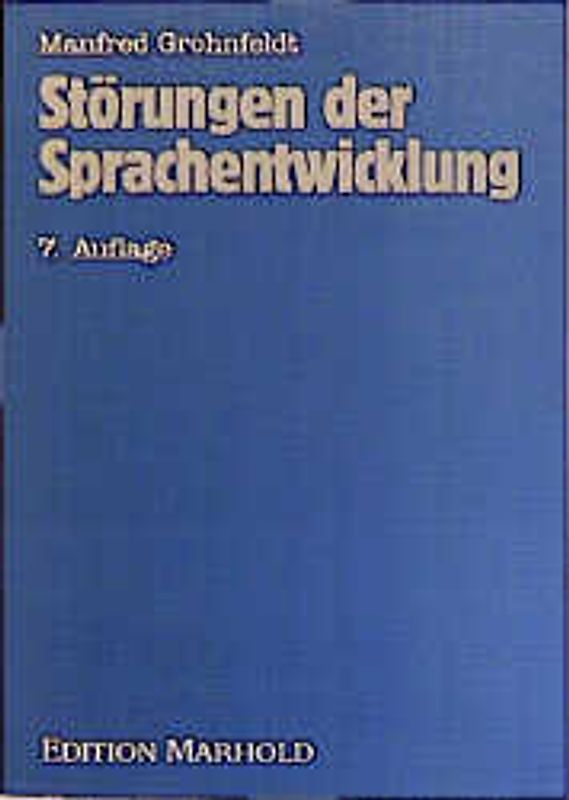 Störungen der Sprachentwicklung