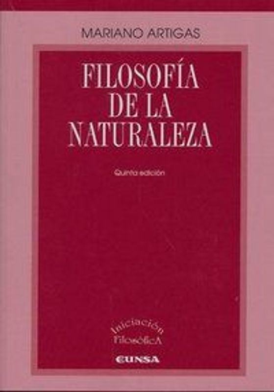 Filosofía de la naturaleza