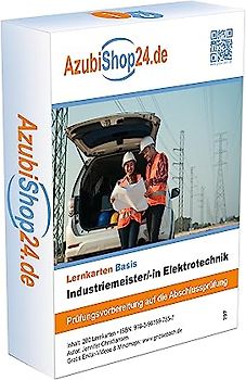 AzubiShop24.de. Industriemeister Elektrotechnik. Lernkarten
