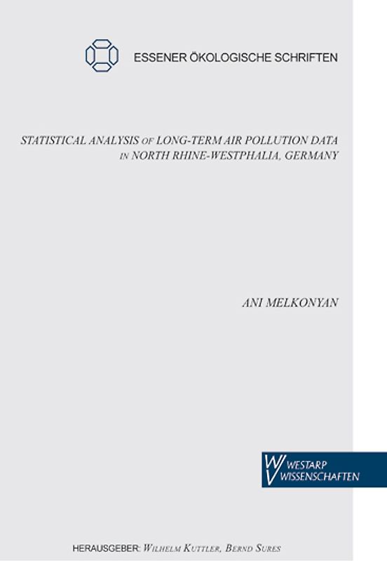 Statistical Analysis of Long-Term Air Pollution Data in North Rhine-Westphalia, Germany