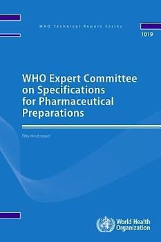 Who Expert Committee on Specifications for Pharmaceutical Preparations