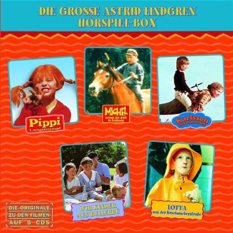 Astrid Lindgren - Die Grosse Astrid Lindgren Box (5 CD)