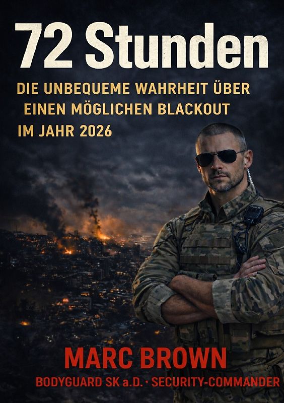 Krisenvorsorge Marc Brown / 72 Stunden – Die unbequeme Wahrheit über einen möglichen Blackout im Jahr 2026