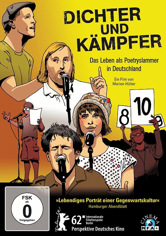 Dichter und Kämpfer: Das Leben als Poetryslammer in Deutschland DVD