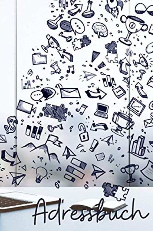 Adressbuch: Telefonbuch mit Inhaltsverzeichnis, A bis Z | A5 Format, praktisches Heft | Original | 728 Kontakte