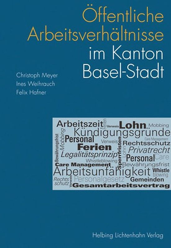 Öffentliche Arbeitsverhältnisse im Kanton Basel-Stadt