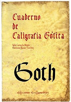 Cuaderno de caligrafía (gótica)