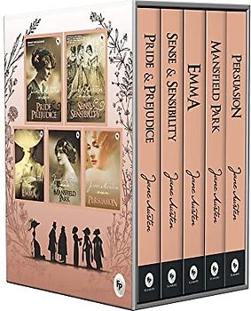 Greatest Works of Jane Austen: Set of 5 Books