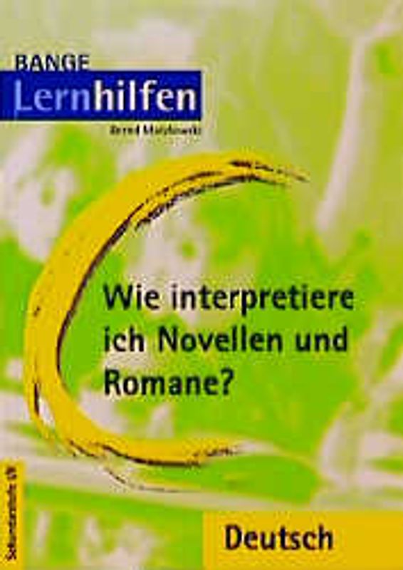 Wie interpretiere ich Novellen und Romane