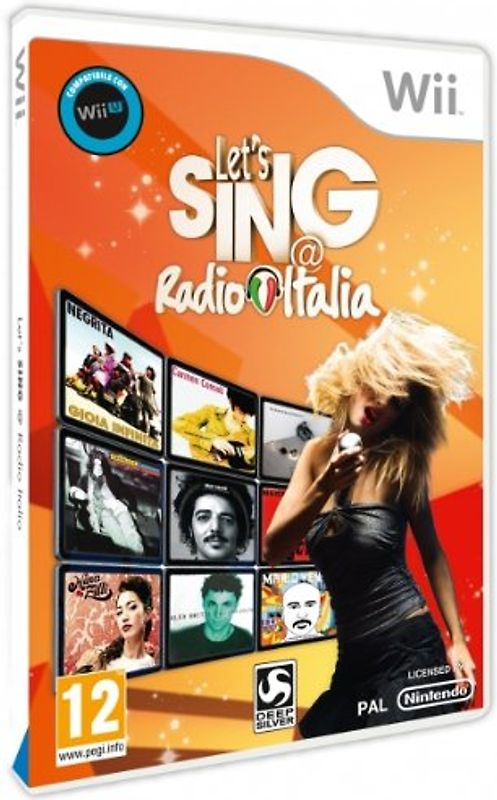 Publisher Minori Sw Wii ECD009288 Let s Sing@Radio Italia Nintendo Wii