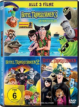 Hotel Transsilvanien - Alle 3 Filme [3 DVDs] DVD