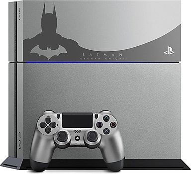 Sony PlayStation 4 500 GB grau [Limited Batman: Arkham Knight Edition ohne Spiel inkl. Controller]