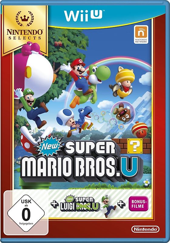 New Super Mario Bros. U + New Super Luigi U [Nintendo Selects] Nintendo Wii U