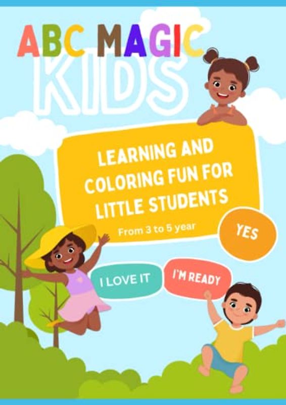 ABC MAGIC: Learning and Coloring Fun for Little Students