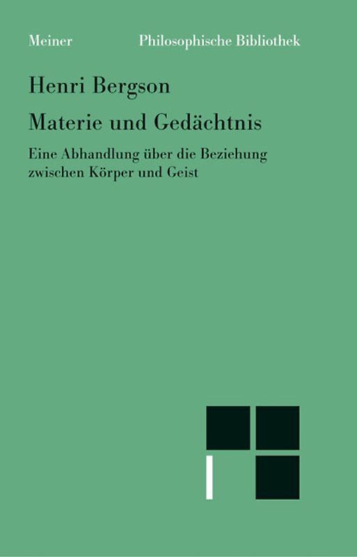 Materie und Gedächtnis