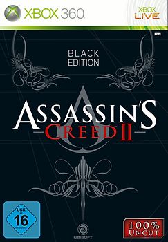 Assassin's Creed II [Black Edition inkl.  Figur, Bonus DVD, Buch] Xbox 360