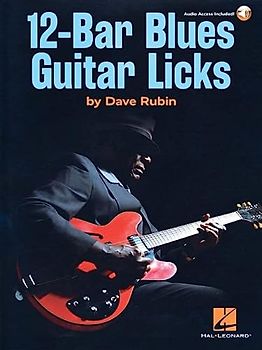 12-Bar Blues Guitar Licks: Book with Online Audio by Dave Rubin