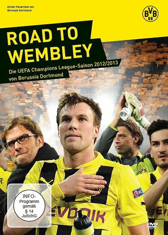 Road To Wembley - Die UEFA Champions League Saison 2012/2013 von Borussia Dortmund DVD