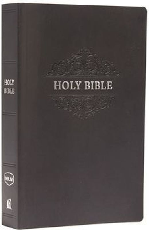 NKJV, Holy Bible, Soft Touch Edition, Imitation Leather, Black, Comfort Print