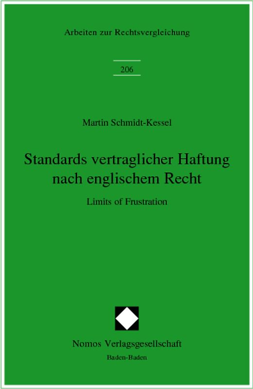 Standards vertraglicher Haftung nach englischem Recht