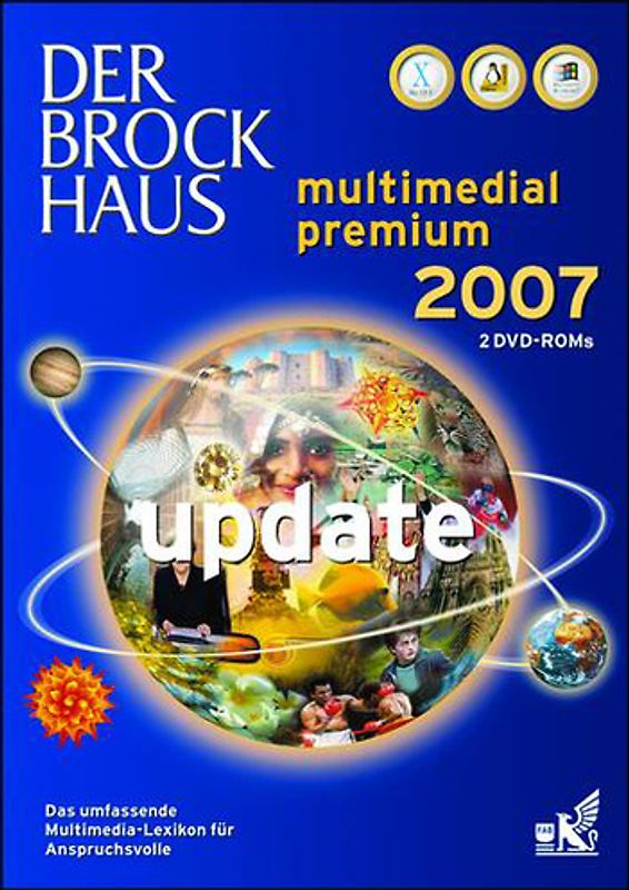 Der Brockhaus multimedial 2007 premium update DVD-ROM MacOS